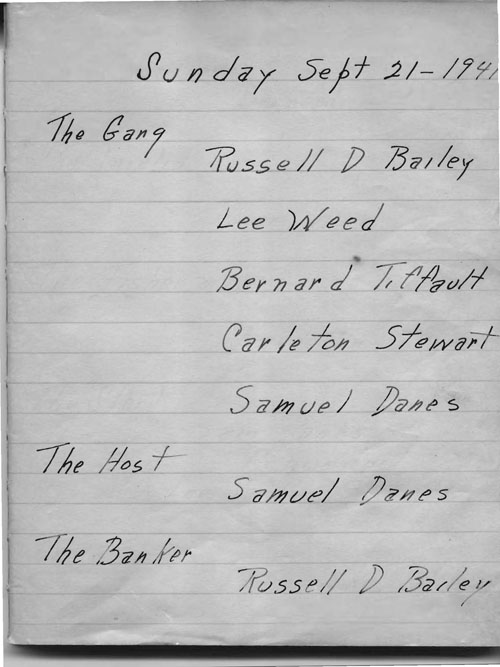 Donnelly-Cullinan-Shultz book 1 of familiar noises oct 1941